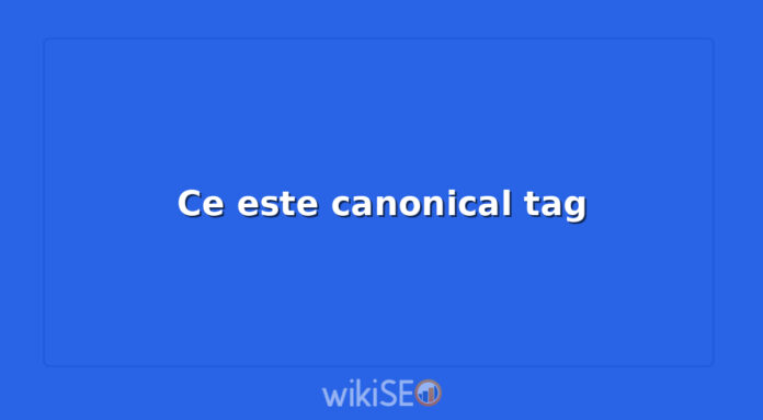 Ce este canonical tag